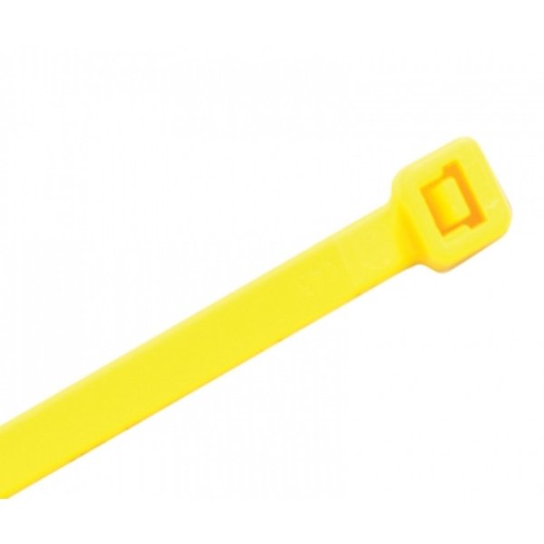 Kable Kontrol Kable Kontrol® Zip Ties - 14" Long - 500 Pc Pk - Yellow color - Nylon - 50 Lbs Tensile Strength CT254CL-YELLOW